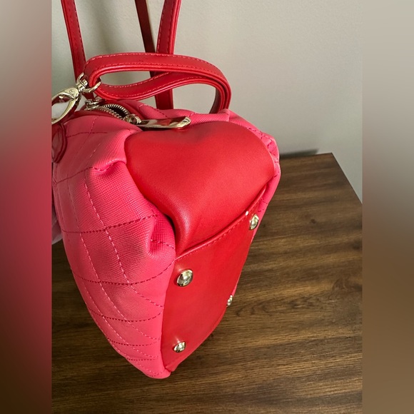 Anna Sui Pink Quilted Crossbody Bag - Picture 5 of 9